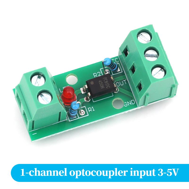 3V~24V Single Channel Optocoupler Isolator PC817 EL817 PLC Motor Drive Track Module