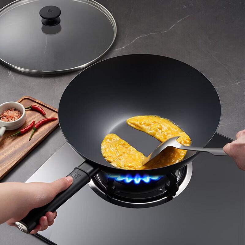 ZWILLING 30cm Stainless Steel Wok