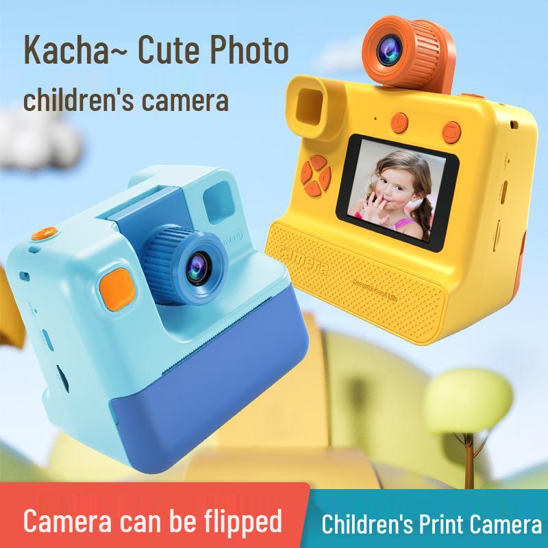 Children's Instant Camera: Capture Photos & Videos with Thermal Printing - HD Smart Photo Toy & Festive Gift