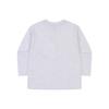 KANGOL KIDS PockeT Logo Long Sleeve T shirT Melange Gray Sa 0002