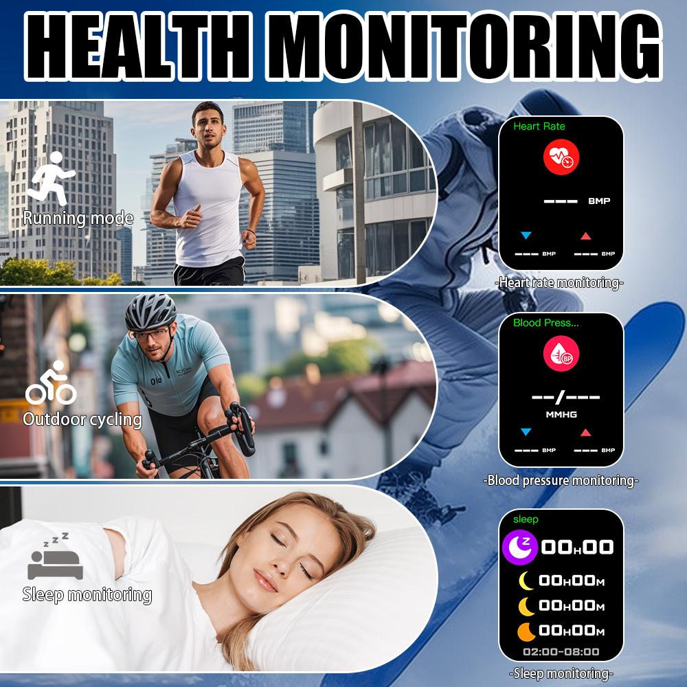New Smart Watch Men Women Full Touch Screen Sport Fitness Tracker Bluetooth Passometer Information Display Smartwatch