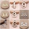 Studie Reizen Getal Bedels Hanger Voor Armband Ketting Sieraden Maken Ambachtelijke Onderdelen