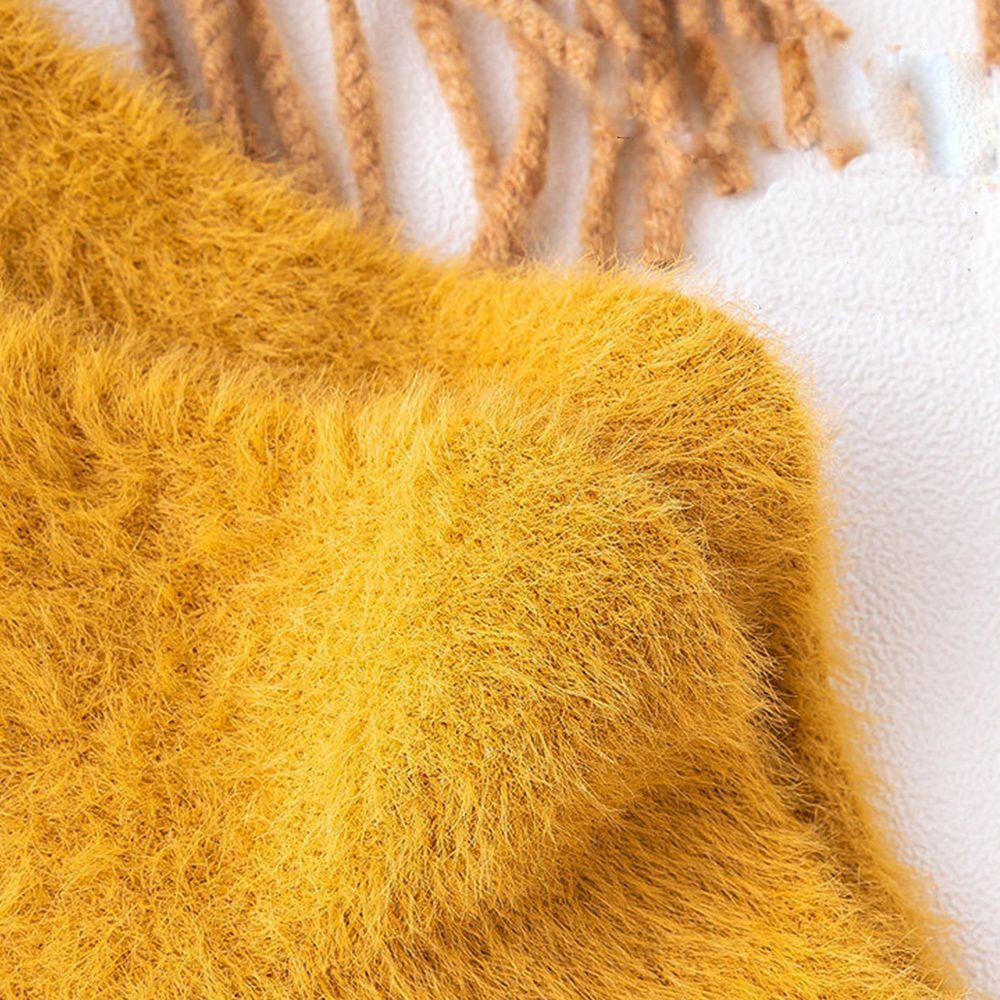 Korean Style Fashion Design Student Women Socks Mink Fur Fleece Socks Floor Socks Mid-Tube Hosiery