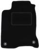 Driver's Mat Black For: Renault Laguna III Coupe (2007-2015)