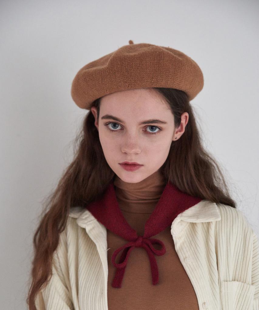 Maneseu Unger Wool Beret (5 Colors)