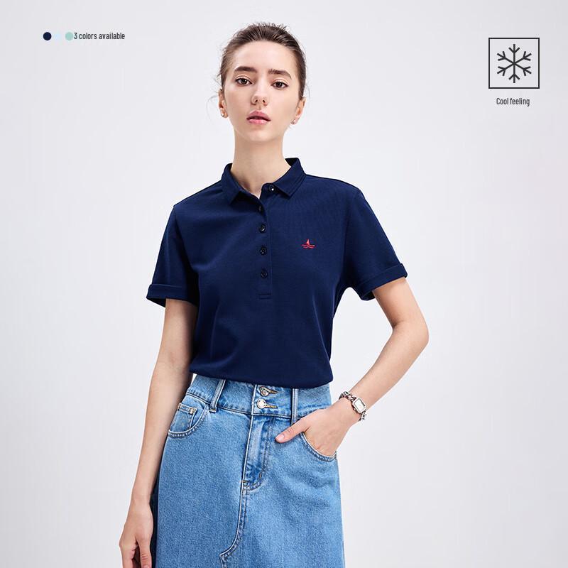 Navigare Women's Casual Polo T-shirt