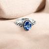 Natural Tanzanite Gemstone 925 Sterling Silver Jewelry Handmade Ring For Gift RR-14-9