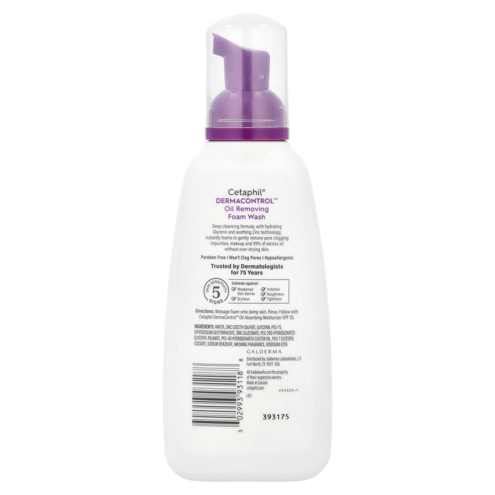 Cetaphil DermaControl Oil Removing Foam Wash 237ml (8fl oz)