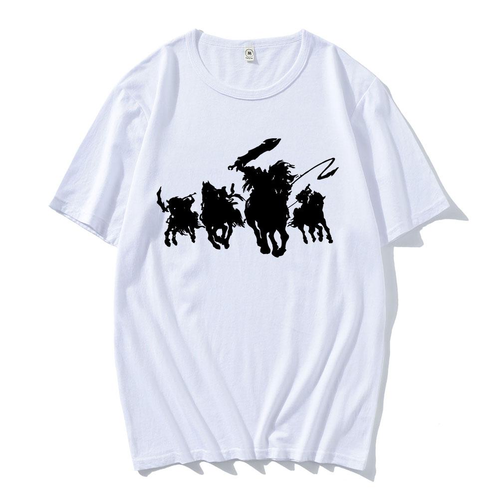 Darksiders Lll Game Graphic Tshirts Summer Crew neck Unisex Tees Short Sleeve T Shirt Graphic Clothing