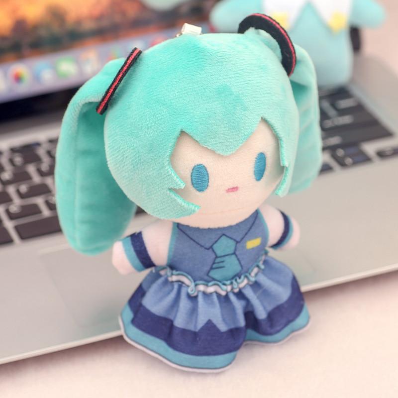 Plush Hatsune Miku Toy Key Chain Bag Decoration Pendant Children Gifts Birthday