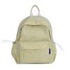Japanese Soft Girl Bag Female Korean Version of Solid Color Joker Girl Backpack Junior High School Students High School Students Backpack.