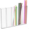 Acrylic Organizer Dispenser Holder Reusable Easy To Install Storage Box for Kitchen