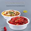 Large Disposable Round Pulp Takeaway Containers