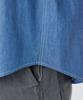 Chambray Work Shirt Tops Shirt Long Sleeve BLUE M [Snow Peak] SH-26SU003 Men's Women's