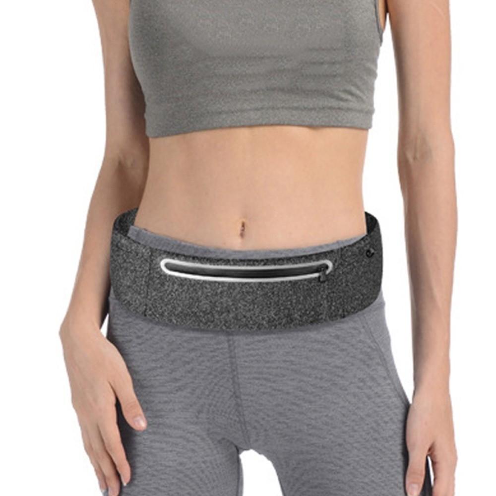 High Elastic Sport Mobile Waist Bag Close Fitting Sports Phone Bag Running Waist Bag  Men Women