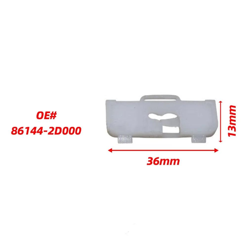 Hyundai Elantra Front Roof Moulding Clips 86144-2D000 (10pcs)