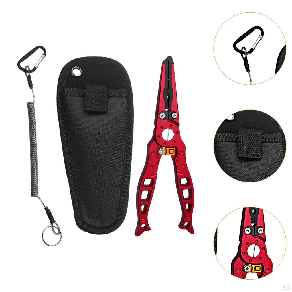 Fishing Pliers Tool Cutter Accessories Comfortable Gripping Long Nose