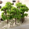 5/10 Model Trees 4-8CM Railway Scene Dollhouse Fairy Garden Scene Building Micro Landscape Mini Landscape Flower Pot DIY