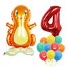Standing Pokémon Pikachu Squirtle Child Elf Birthday Aluminum Film Printing Latex Balloon Gift