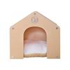 Yun Xiaoshi All-Season Kitten Wooden House with Striped Cover