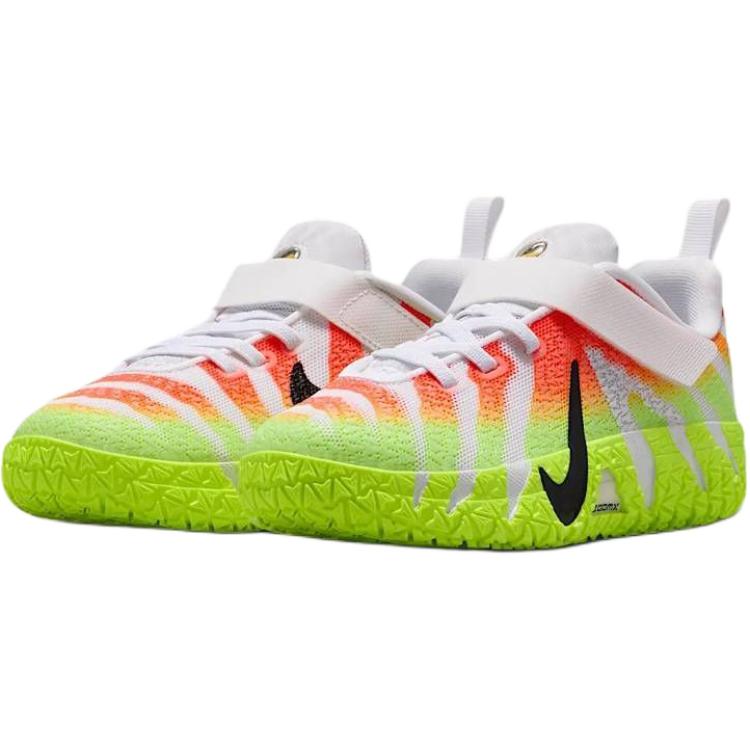 Nike Ja 3 PS Snowed In Kids Sneakers Yellow White Bright-Crimson IM8691-100