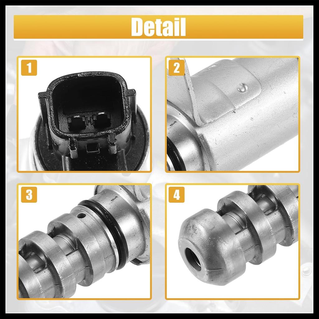 916-922 Camshaft Engine Oil Control Variable Valve Timing VVT Solenoid for Nissan Altima 2013-2017 for Nissan Rogue 2014-2019 237963TA4A Durable