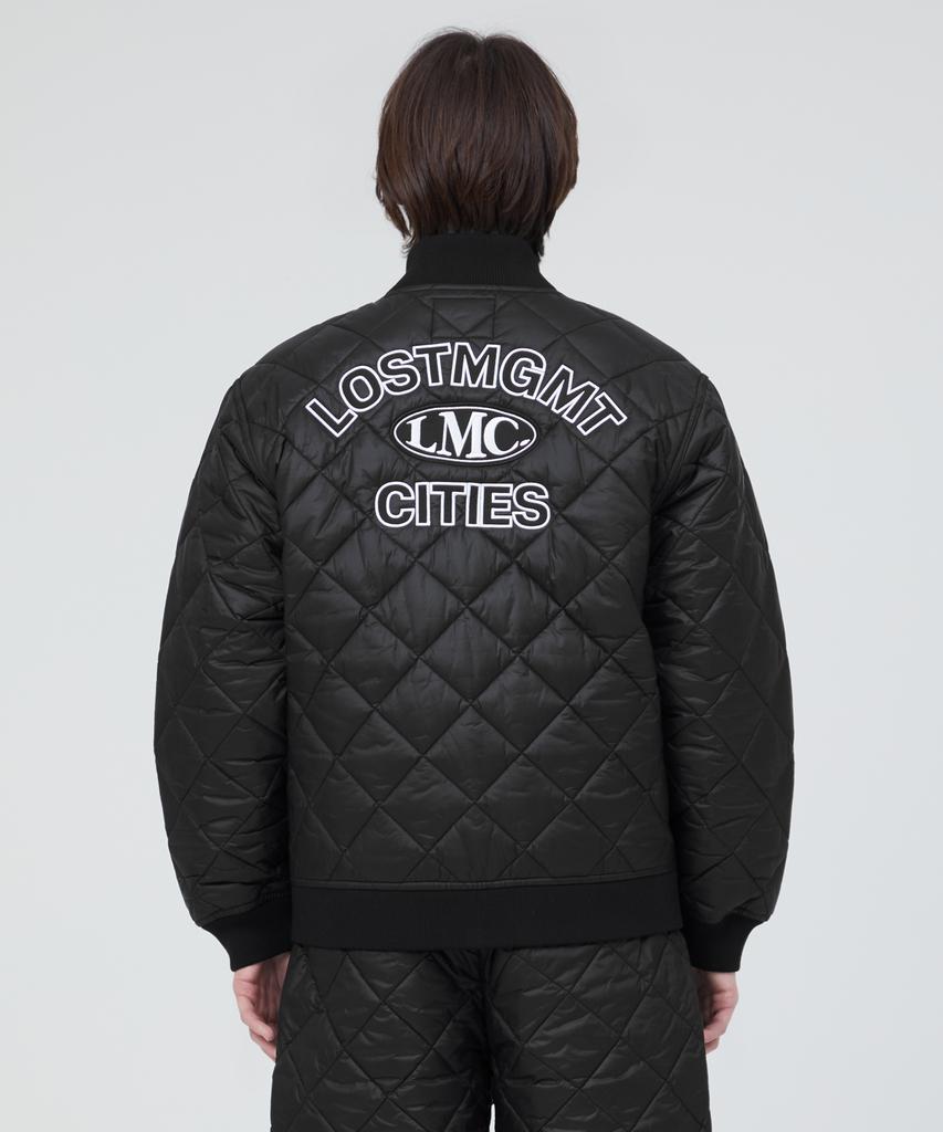 Lmc Lmc Oval Quilted Jacket Black