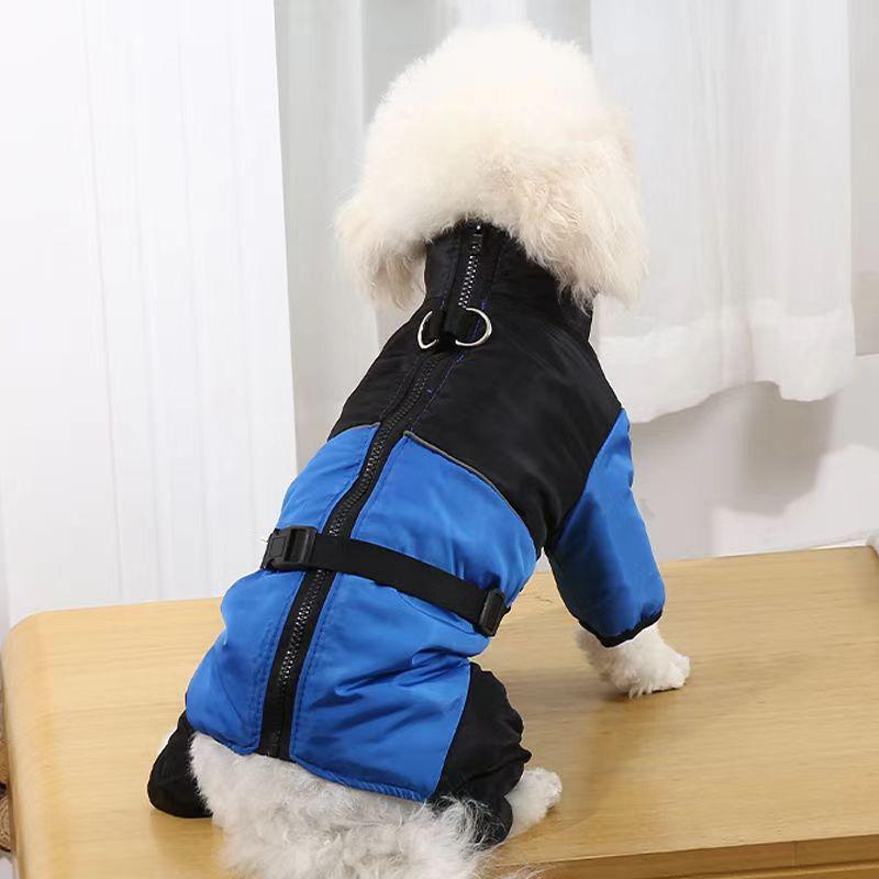 

Зимний комбинезон для собаки, костюм для щенка, для маленькой собаки, ромперы, йоркширский терьер, померанский шпиц, мальтийская болонка, пудель, бишон, шнауцер, корги, одежда, пальто для собаки XS（old） синий