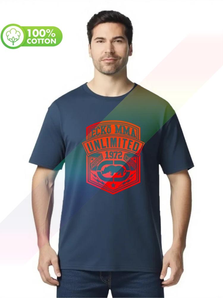 2026 Selling 100% Cotton Men's T-shirt Ecko_unltd Funny Male Round Neck Short Sleeve S-xxxl Tops Tees