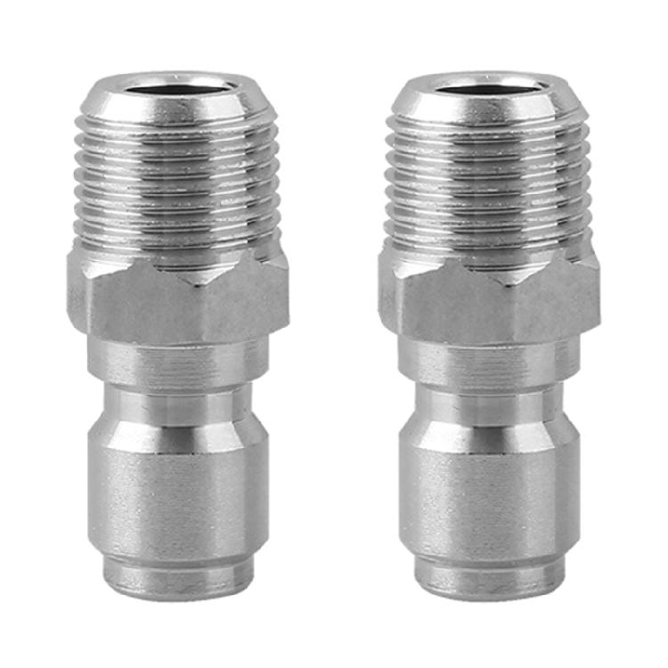 Pressure Washer Adapter Set 3/8" Quick Connect Fittings Male Pressure Washer
