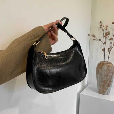 Nische hochtexturiert lässige Achseltasche neue trendige einfarbige High-End vielseitige tragbare Umhängetasche