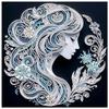 Spezielle Form Diamond Art Malsets für Erwachsene und Anfänger, DIY schöne Diamond Art Malerei für Heimwanddekoration Geschenke