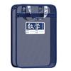 Multifunctional Transparent Subject Bag L Shaped File Folder Bag  School Office Supplies