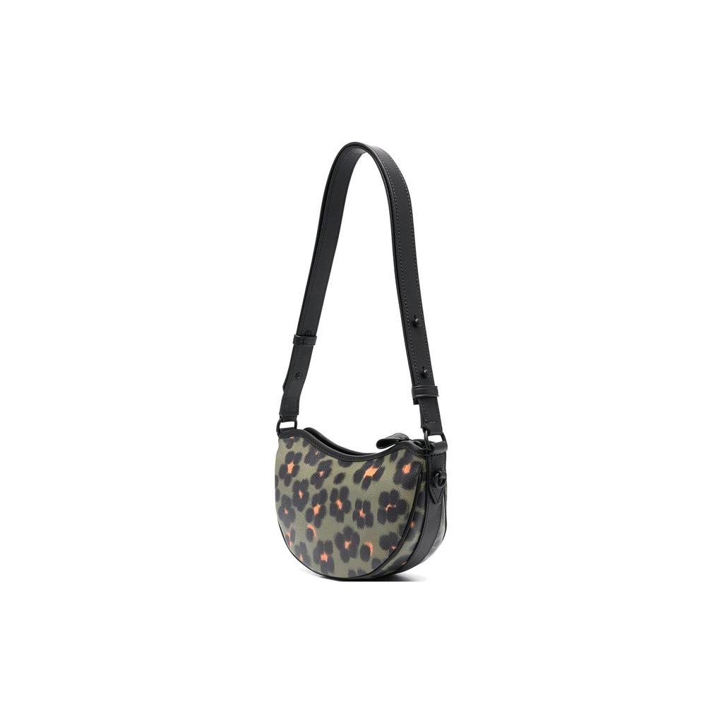 New KENZO Leather With Polyurethane Crossbody Bag, Shoulder Bag Women's Green FD52SA705B0150