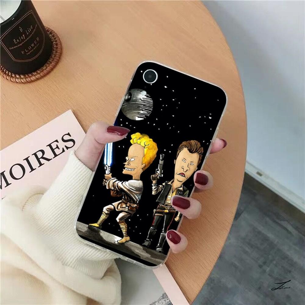 Beavis And Butthead Phone Case for iPhone 8 7 6 6S Plus X SE 2020 XR XS 14 11 12 13 Mini Pro Max Mobile Case