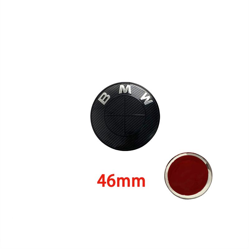 KHQB5 45/74/82mm automobile ABS front and rear logo hub covers are suitable for BMW Group's new badge decoration accessories.