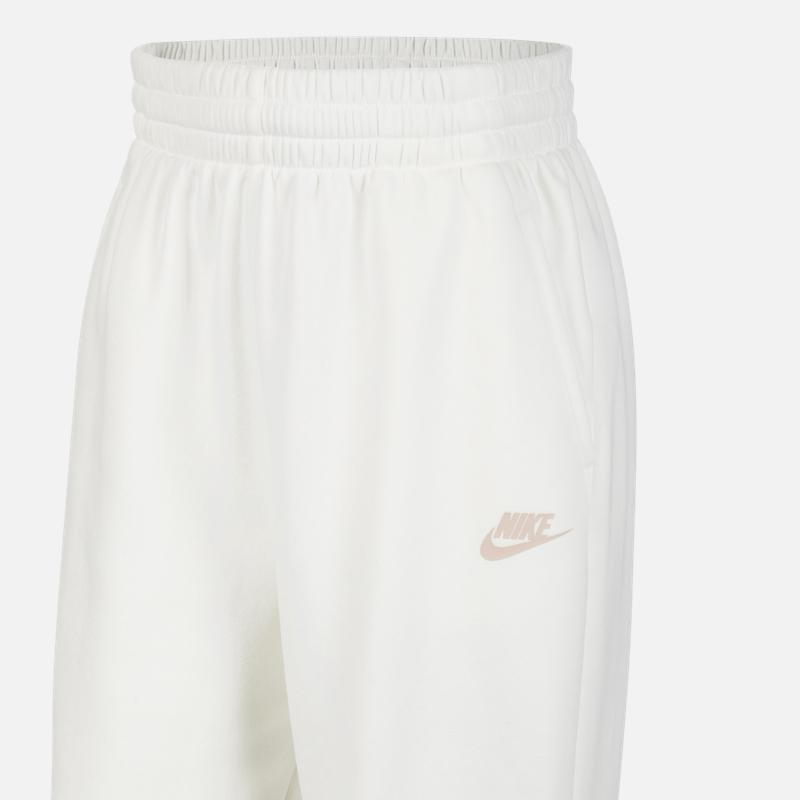 Nike Sportswear Club Fleece Loose Fit Jogger Pants Kids Bottoms Canvas-White HQ4880133