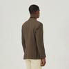 Ferraromilano Cotton Blend Seersack Jacket Cocoa (Am0Fozc20255)