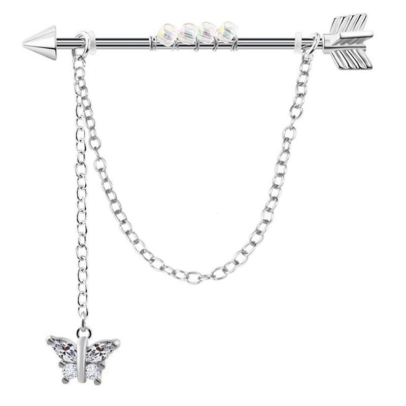 Gaibei European & American Cross-Border Ear Bridge & Bone Nail Chain Piercing