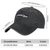 JP Morgan with distressed design in black Baseball Cap Bobble Hat hats on offer Horse Hat designer cap For Women 2025 Mens