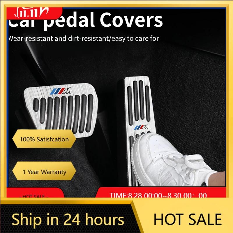 DBTW9 Car Sticker 2025 Hot For BMW 2Pcs Car Logo Door Pedal Cover Alloy Door Pedal Cap Accessories For BMW E30 E34 E36 E39 E46 E52 E53