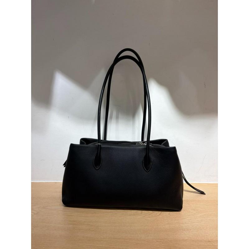 Genuine Leather Tote Bag Women Large Capacity Shoulder Top Grain Cowhide Daily Use Urban Style