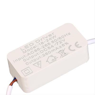 1 szt. 1-3 W 3-5 W 4-7 W 8-12 W 12-18 W 18-24 W Transformator światła sterownika LED Stały prąd Zasilacz Pasek lampy Sterownik LED Moc
