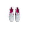 Nike Court Borough Leather Low top Skateboard Shoes Gray Pink Kids' BQ5451-015