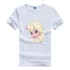 Casual Frozen Anna Aisha Princess Ladies Tops Disney Cartoon Tshirt Women T Shirts Clothing Short Sleeve Oversized Girl Blouses