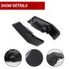 For Jeep Patriot 2007-2017 Smoked / Clear Lens Front Bumper Turn Signal Light Cover Shells No Bulb/Socket 68004180AC 68004181AC