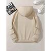 Herbst und Winter Süßes Kleines Dinosaurier Muster Aufgedruckte Hoodies Rundhals Langarm Lässige Damenbekleidung