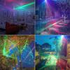 240 Pattern Projector RGB Laser LED Stage Light Remote Control Rhythm Light USB