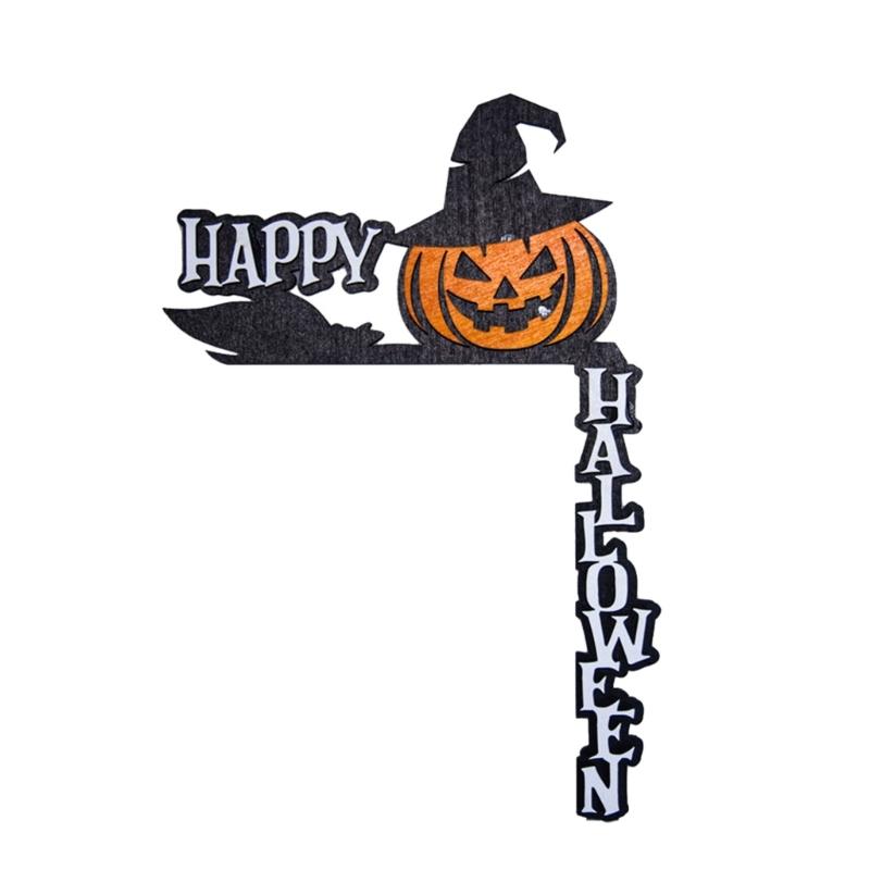 Wood Holiday Door Frame Corner Signs For Table Shelf Cabinet Decoration With Stable Structure