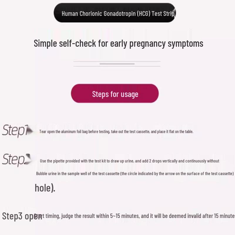 David 1-Pack Early Pregnancy Test Card - Family Planning Kit.